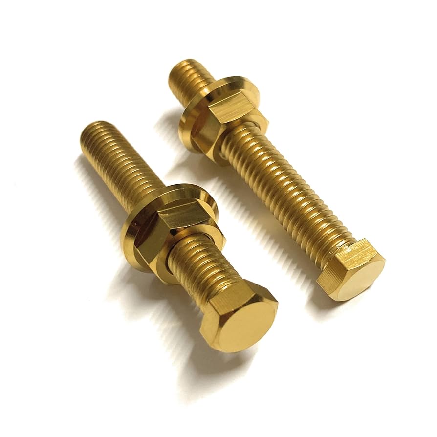 Amazon.co.jp: 64 Titanium Titanium Alloy Chain Adjuster Bolt